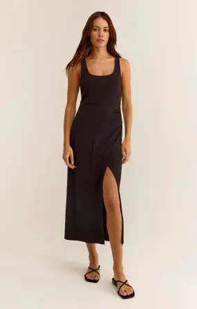 Z Supply Melbourne Midi Dress Black