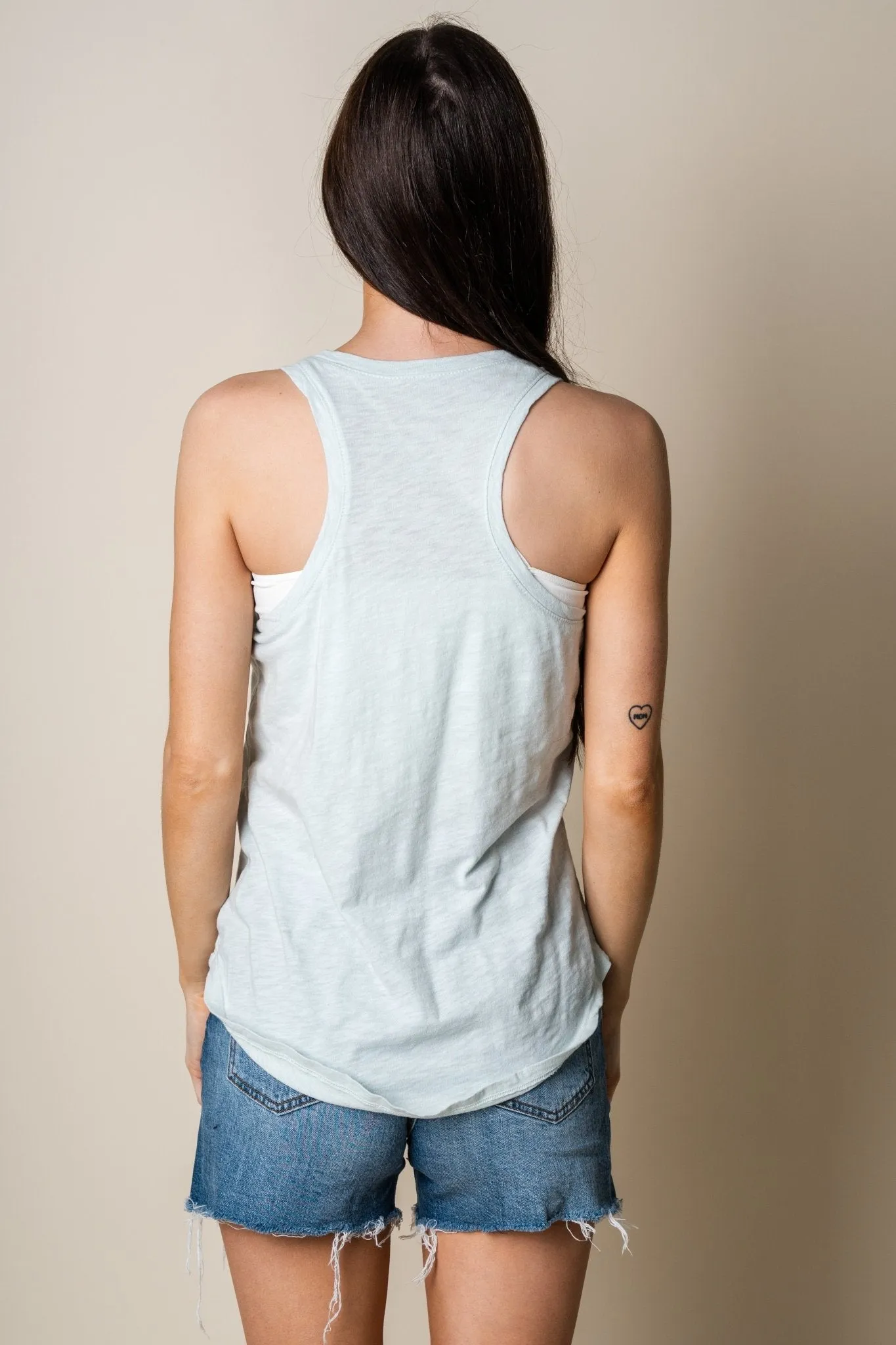 Z Supply relaxed slub tank top skylight